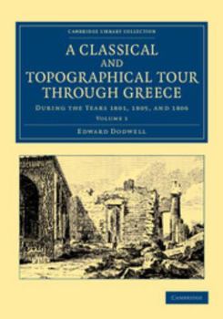 Paperback A Classical and Topographical Tour Through Greece - Volume 1 Book