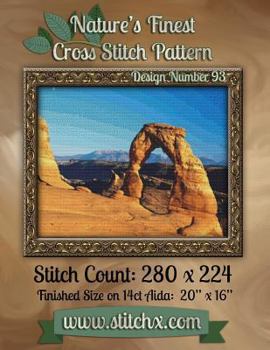 Paperback Nature's Finest Cross Stitch Pattern: Design Number 93 Book