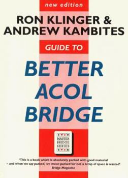 Paperback Guide to Better Acol Bridge Book