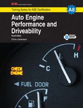 Hardcover Auto Engine Performance & Driveability, A8 Book