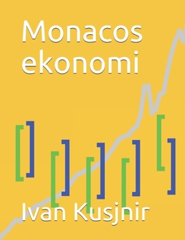 Paperback Monacos ekonomi [Swedish] Book