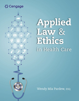 Paperback Applied Law and Ethics in Health Care Book
