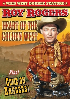 DVD Heart Of The Golden West / Come On Rangers Book