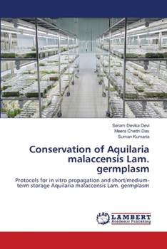 Conservation of Aquilaria malaccensis Lam. germplasm: Protocols for in vitro propagation and short/medium-term storage Aquilaria malaccensis Lam. germplasm