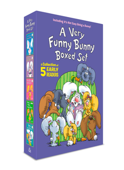 Hardcover A Very Funny Bunny 5-Book Boxed Set: It's Not Easy Being a Bunny and More P.J. Funnybunny Early Readers Classics Book