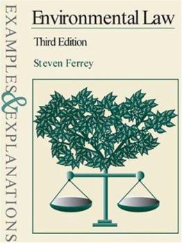 Paperback Environmental Law: Examples and Explanations (Examples & Explanations Series) Book