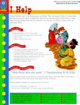 Paperback I help (Bible learning series/early childhood) Book