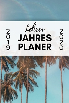 Paperback Lehrer Jahres Planer 2019 2020: A5 Lehrerplaner PUNKTIERT Geschenkidee für Lehrer - Abschiedsgeschenk Grundschule - Klassengeschenk - Dankeschön - Ges [German] Book