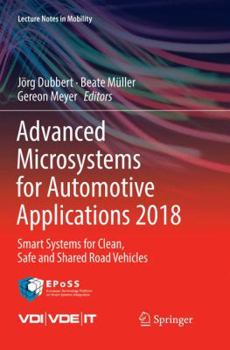 Paperback Advanced Microsystems for Automotive Applications 2018: Smart Systems for Clean, Safe and Shared Road Vehicles Book