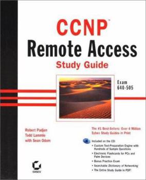 Hardcover CCNP Remote Access Study Guide Exam 640-505 [With CDROM] Book