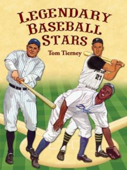 Paperback Legendary Baseball Stars Paper Dolls Book