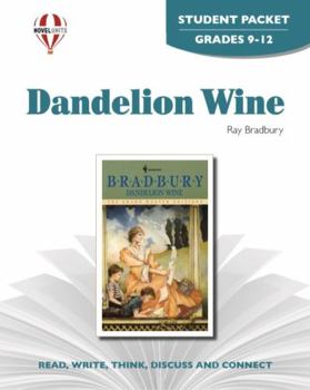 Paperback Dandelion Wine - Student Packet by Novel Units Book