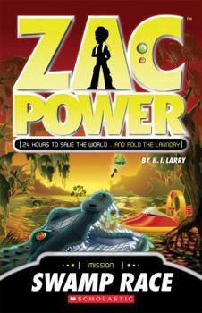 Paperback Zac Power: Swamp Race Book