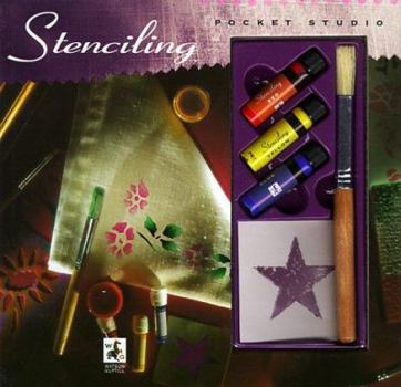 Hardcover Stenciling: Pocket Studio (Watson-Guptill Pocket Studios Stenciling Kit) Book