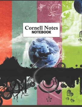 Cornell Notes Notebook: Efficient Note Taking System For College and University Students : Surreal Art Cover Design
