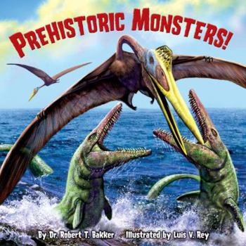 Paperback Prehistoric Monsters! Book