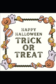 Paperback happy Halloween trick or treat Book
