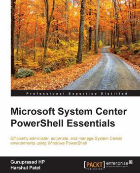 Paperback Microsoft System Center PowerShell Essentials Book