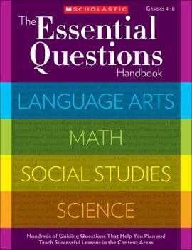 Paperback The Essential Questions Handbook Book