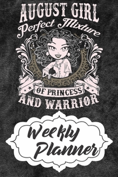 Paperback Weekly Planner: Born In August Themed Monthly Weekly Daily Planner Calendar Schedule Organizer Appointment Journal Notebook For People Book