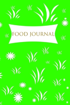 Paperback Food Journal: Daily Food Journal (with removable cover band) Book