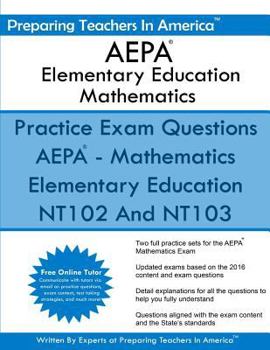Paperback AEPA Elementary Education Mathematics: Arizona Educator Proficiency Assessment Book