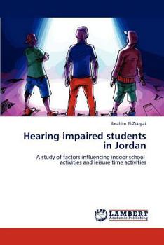 Paperback Hearing impaired students in Jordan Book