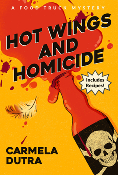 Hardcover Hot Wings and Homicide Book