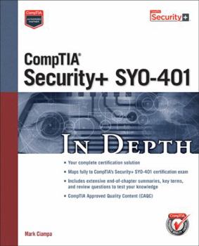 Paperback Comptia Security+ Sy0-401 in Depth Book