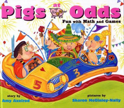 Hardcover Pigs at Odds: Fun with Math and Games Book