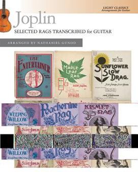 Paperback Joplin -- Selected Rags Transcribed for Guitar: Light Classics Arrangements for Guitar Book