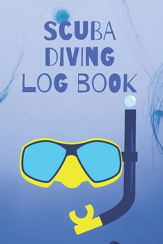 Paperback Scuba diving log book for divers: paperback dive logbook Book