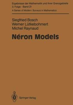 Hardcover Néron Models Book