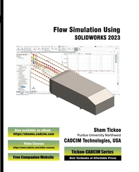 Paperback Flow Simulation Using SOLIDWORKS 2023 Book