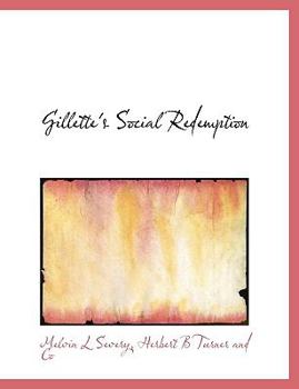 Paperback Gillette's Social Redemption Book