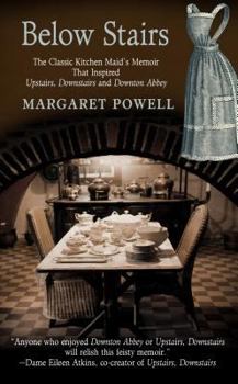 Hardcover Below Stairs: The Classic Kitchen Maid's Memoir That Inspired Upstairs, Downstairs and Downton Abbey (Thorndike Press Large Print Biography) [Large Print] Book