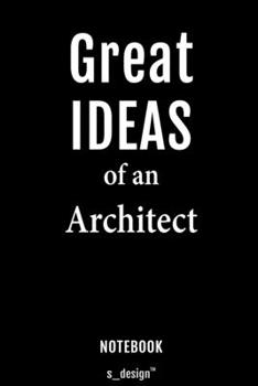 Notebook for Architects / Architect: awesome handy Note Book [120 blank lined ruled pages]