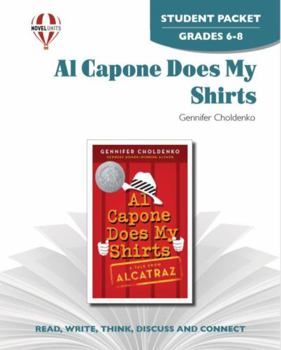 Paperback Al Capone Does My Shirts - Student Packet by Novel Units Book