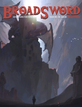 Paperback BroadSword Monthly #20: Adventures for Fifth Edition Book