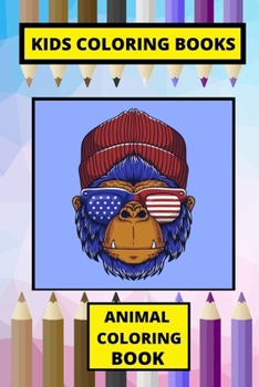 Paperback Kids Coloring Books: Animal Coloring Book