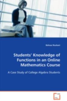 Paperback Students' Knowledge of Functions in an Online Mathematics Course Book