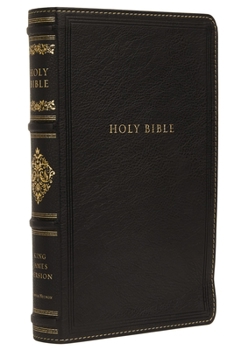 Imitation Leather Kjv, Sovereign Collection Bible, Personal Size, Leathersoft, Black, Thumb Indexed, Red Letter Edition, Comfort Print: Holy Bible, King James Version Book