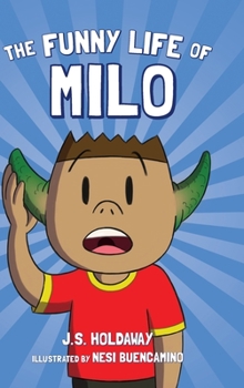 Hardcover The Funny Life of Milo [Large Print] Book