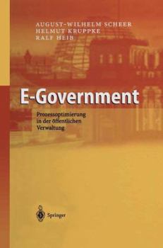 Paperback E-Government: Prozessoptimierung in Der Öffentlichen Verwaltung [German] Book