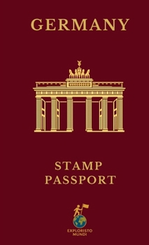 Paperback Germany: Stamp Passport Book