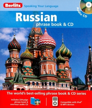Hardcover Berlitz Russian Phrase Book & CD [With Phrase Book] Book