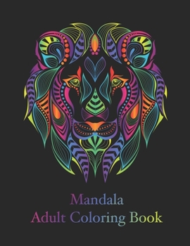 Paperback Mandala Adult Coloring Book: Coloring with 50 adult detailed mandalas relaxation Book