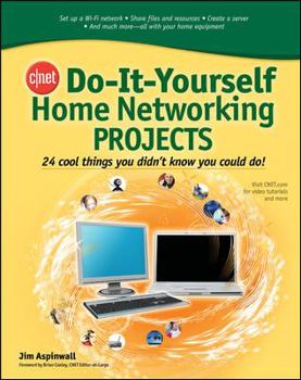 Paperback Home Networking Projects: 24 Cool Things You Didn't Know You Could Do! Book