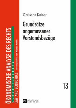 Hardcover Grundsaetze angemessener Vorstandsbezuege [German] Book