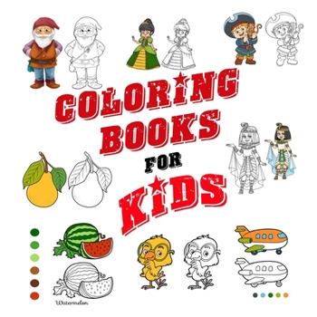 Paperback Coloring Book For Kids Book